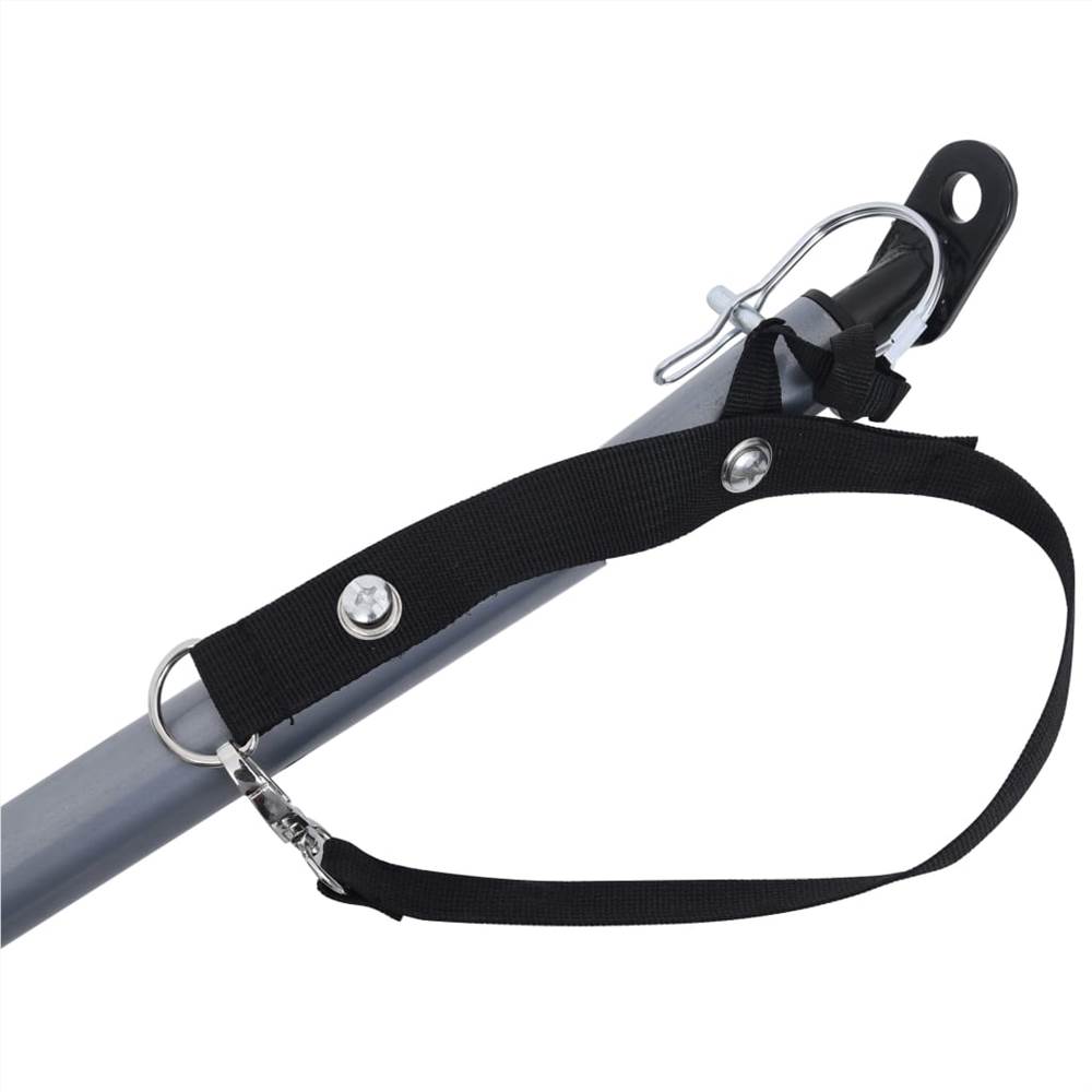 Bike Cargo Trailer Grey and Orange 65 kg 17 Bike Cargo Trailer Grey and Orange 65 kg