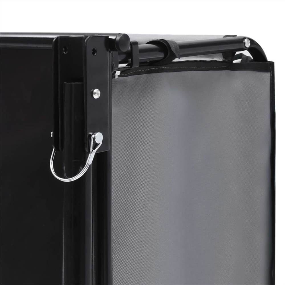 Bike Cargo Trailer Grey and Orange 65 kg 18 Bike Cargo Trailer Grey and Orange 65 kg