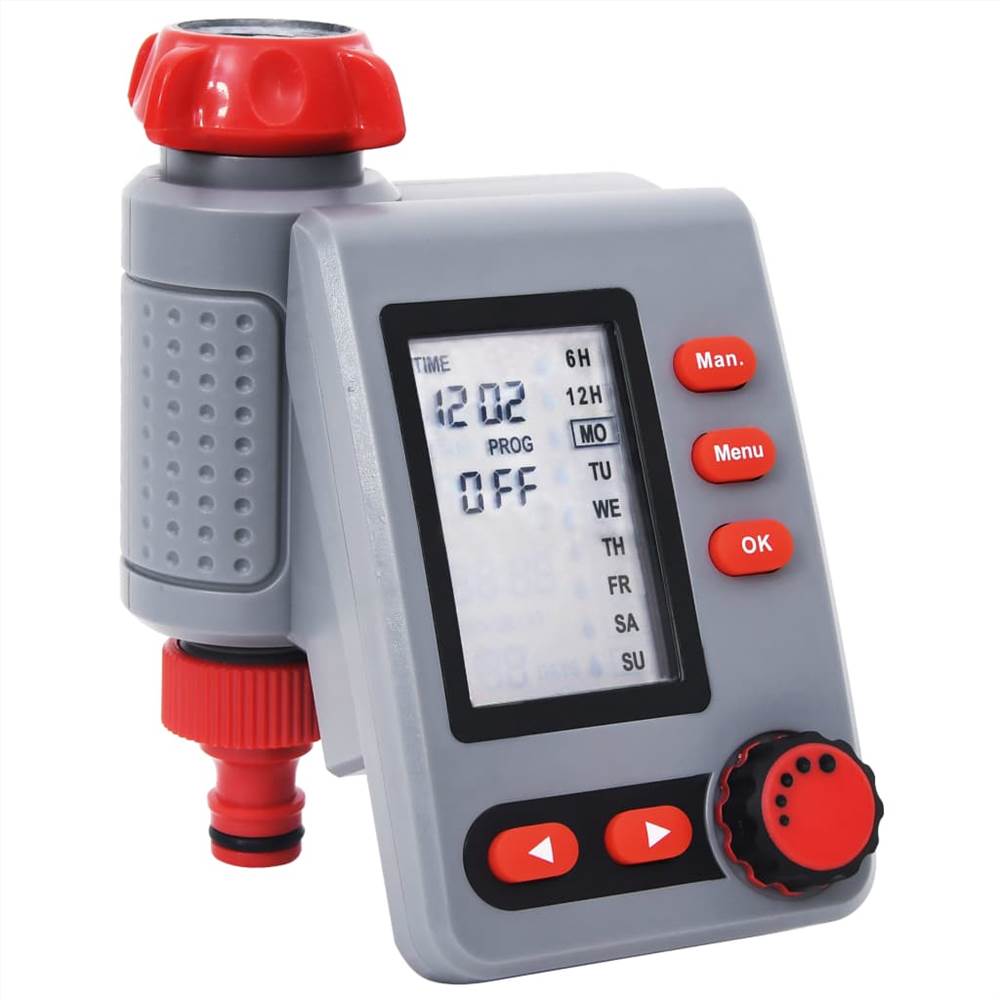Digital Water Timer with Single Outlet and Rain Sensor