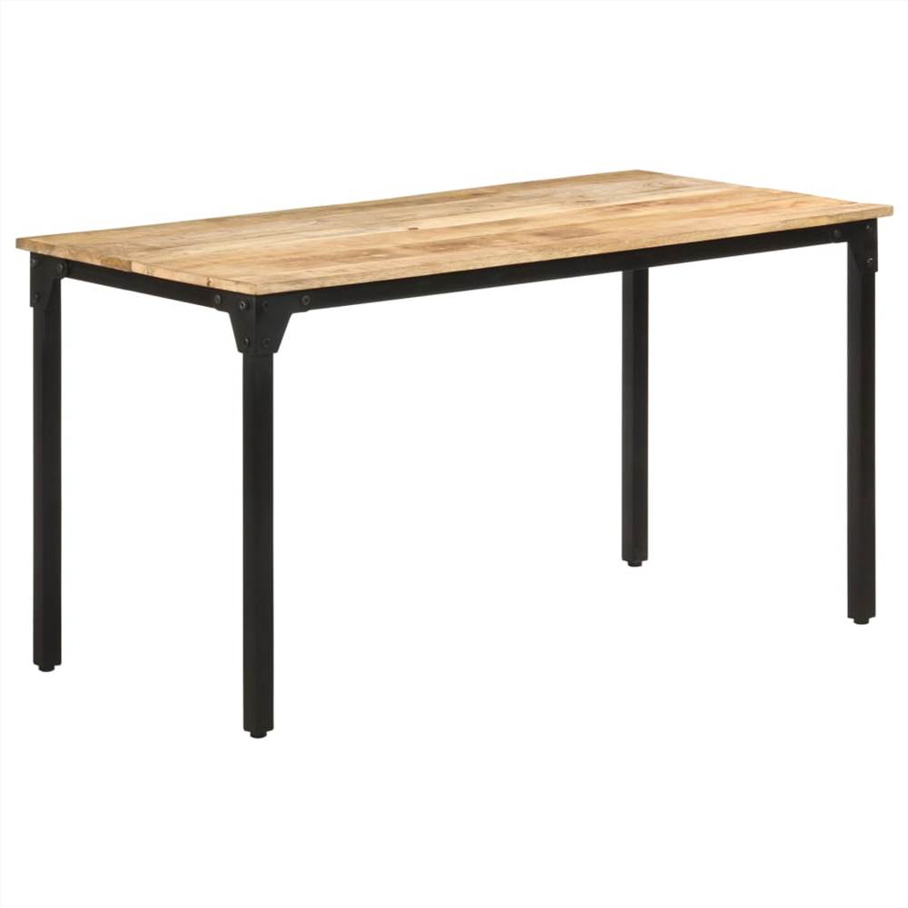 

Dining Table 140x70x76 cm Rough Mango Wood