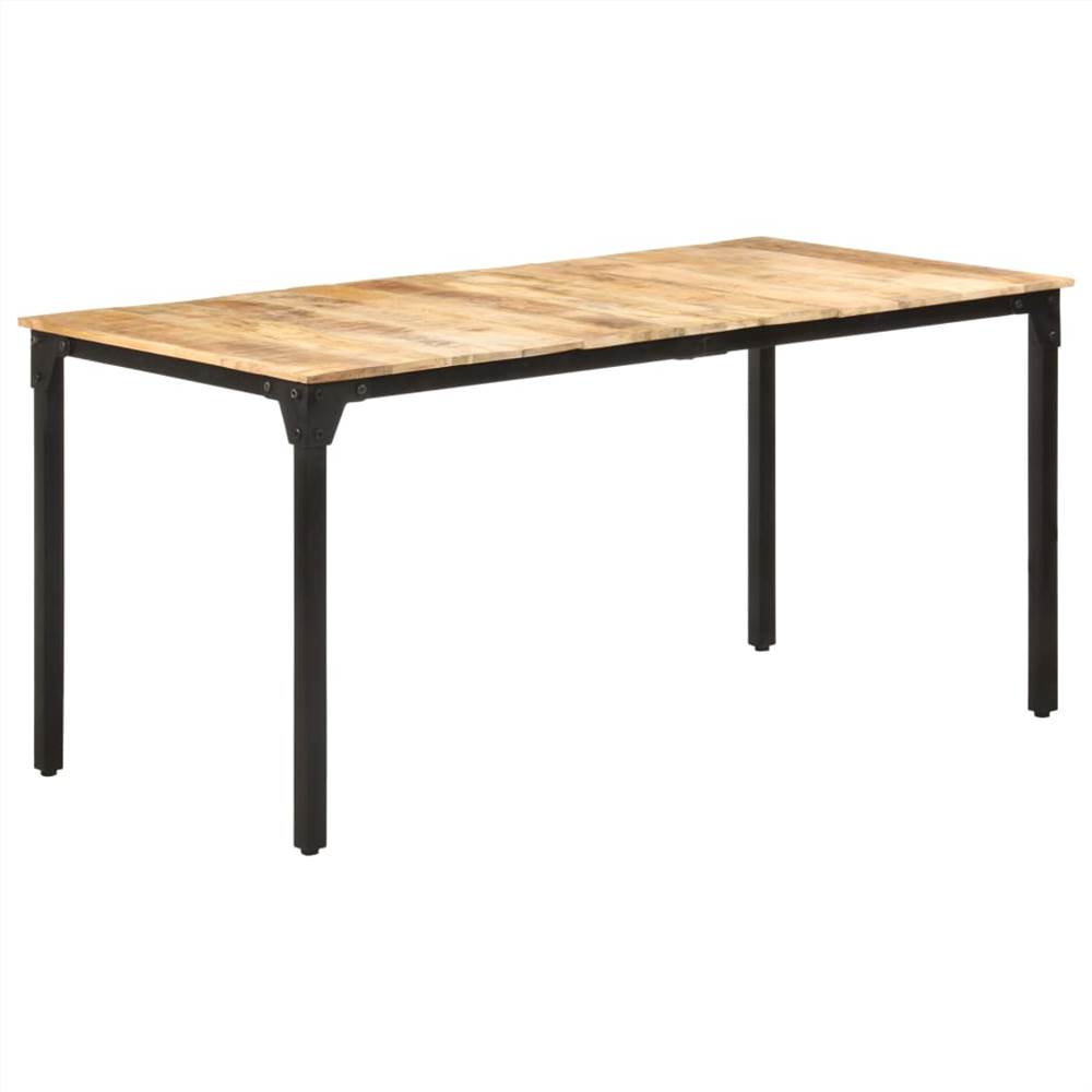 

Dining Table 160x80x76 cm Rough Mango Wood