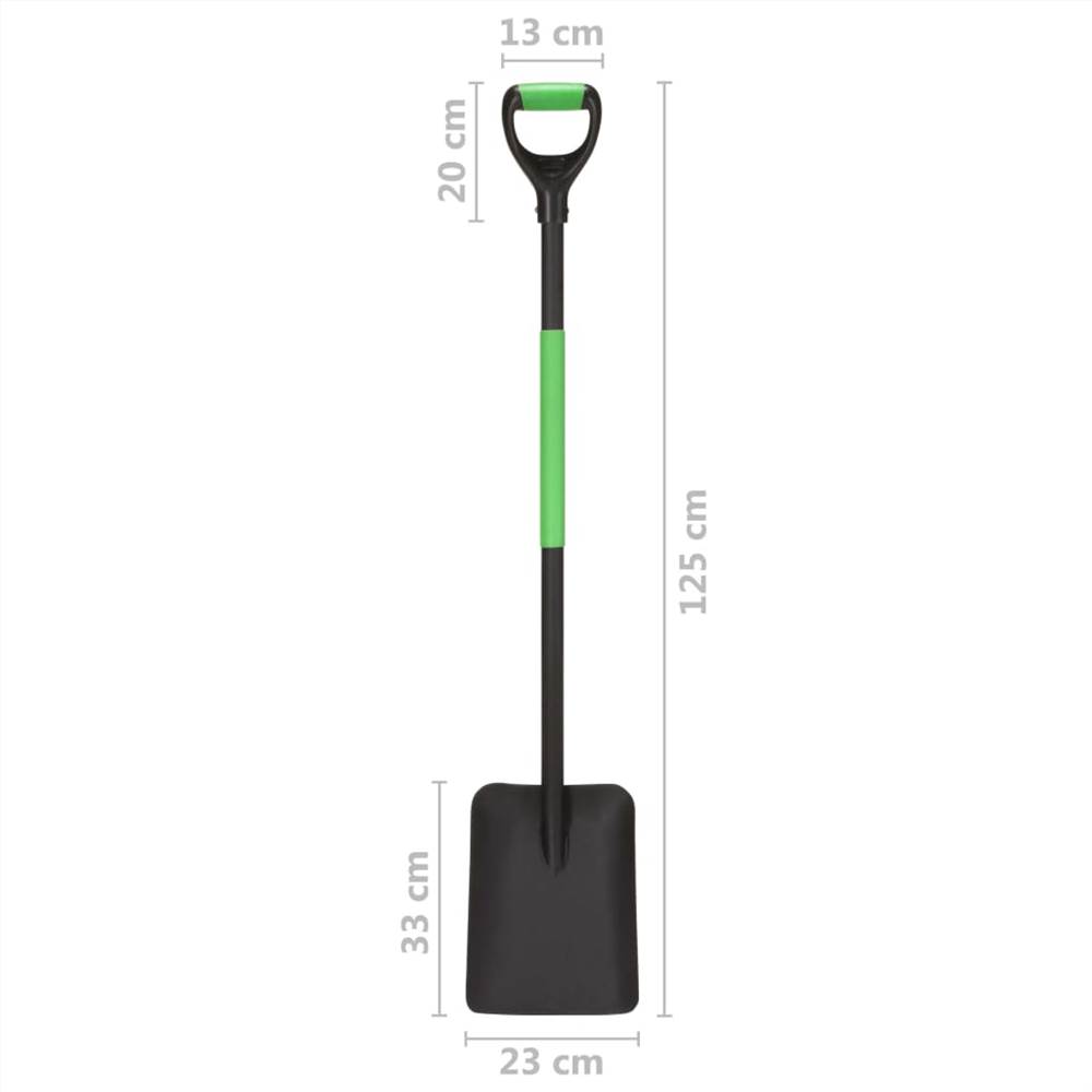 Garden Shovel D Grip Steel