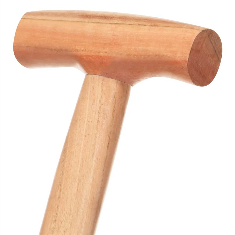 Garden Shovel T Grip Steel and Hardwood
