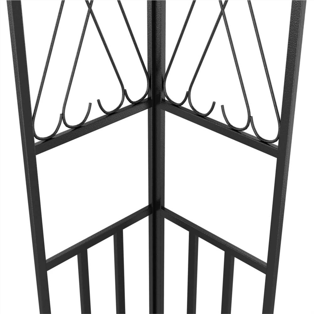 Gazebo with String Lights 3x3 m Anthracite Fabric