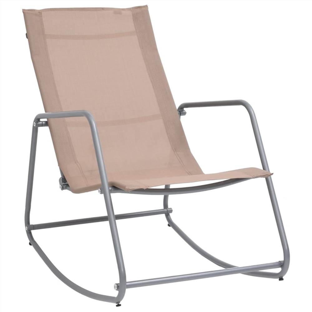 

Garden Swing Chair Taupe 95x54x85 cm Textilene