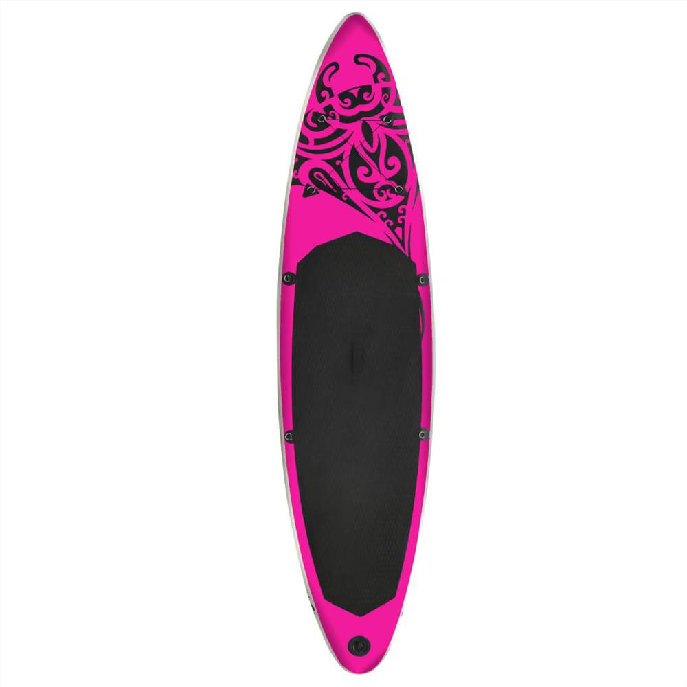 Inflatable Stand Up Paddleboard Set 320x76x15 cm Pink 16 Inflatable Stand Up Paddleboard Set 320x76x15 cm Pink