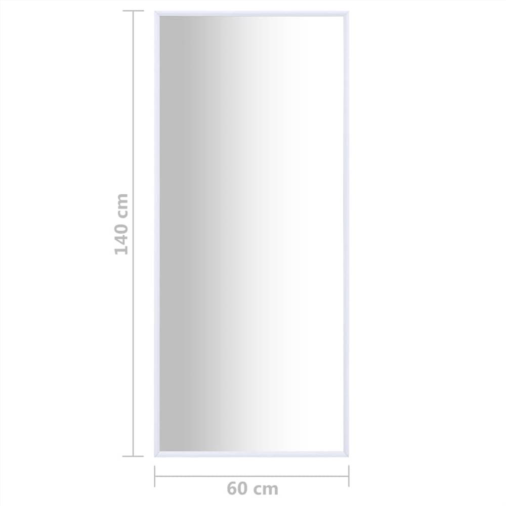 Mirror White 140x60 cm