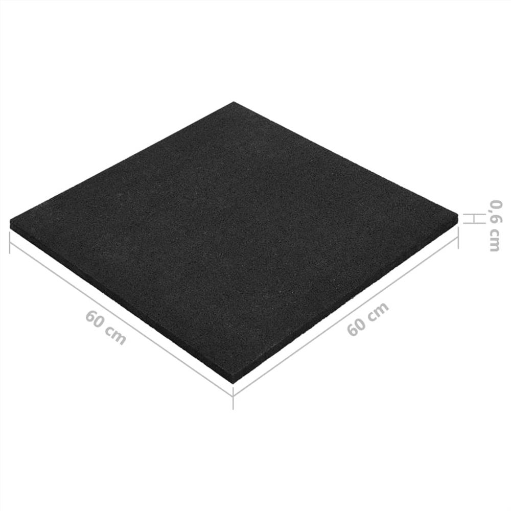Anti-vibration Washing Machine Mat Black 60x60x0.6 cm