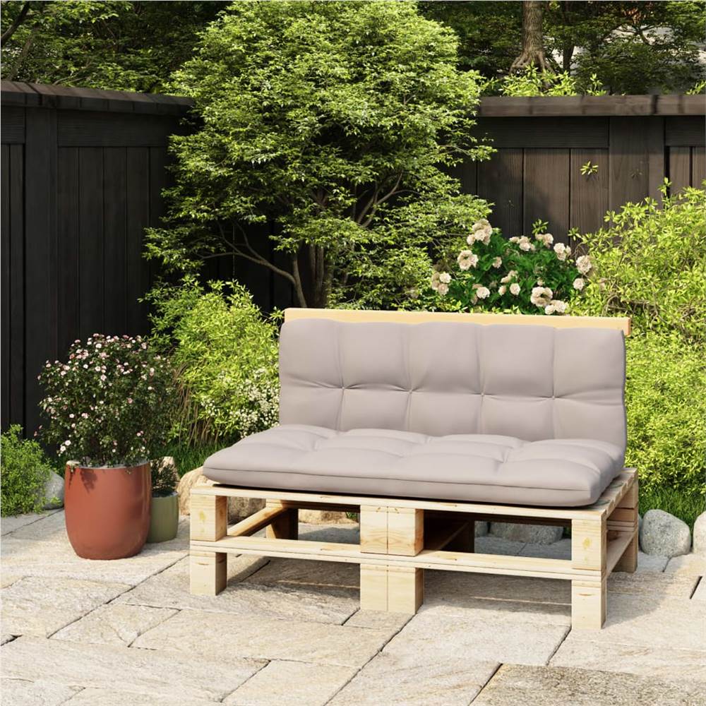 

Backrest for Pallet Sofa 110 cm Solid Pine Wood