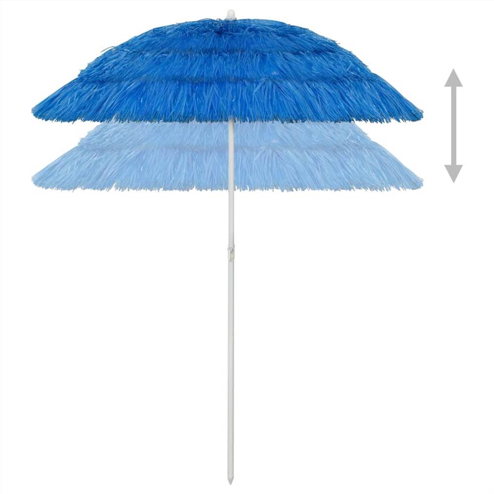 Beach Umbrella Blue 180 cm