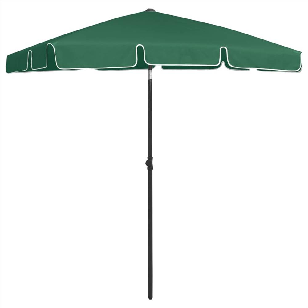 

Beach Umbrella Green 180x120 cm