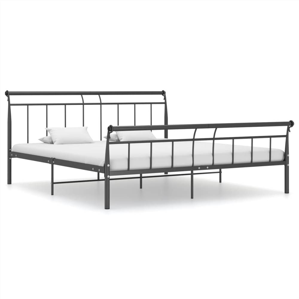

Bed Frame Black Metal 180x200 cm
