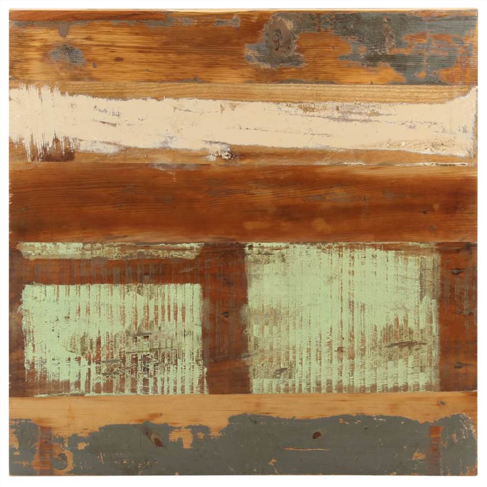 Bistro Table Square 70x70x75 cm Solid Reclaimed Wood