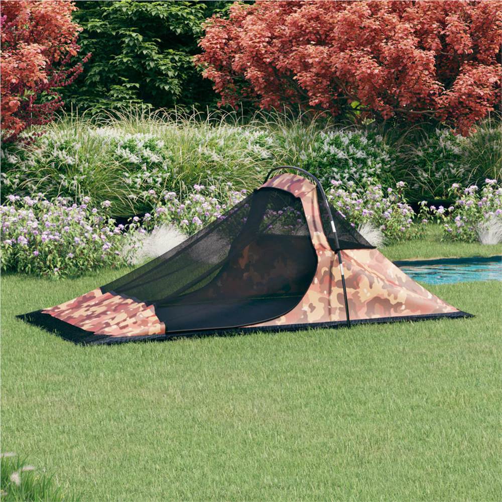 Camping Tent 317x240x100 cm Camouflage