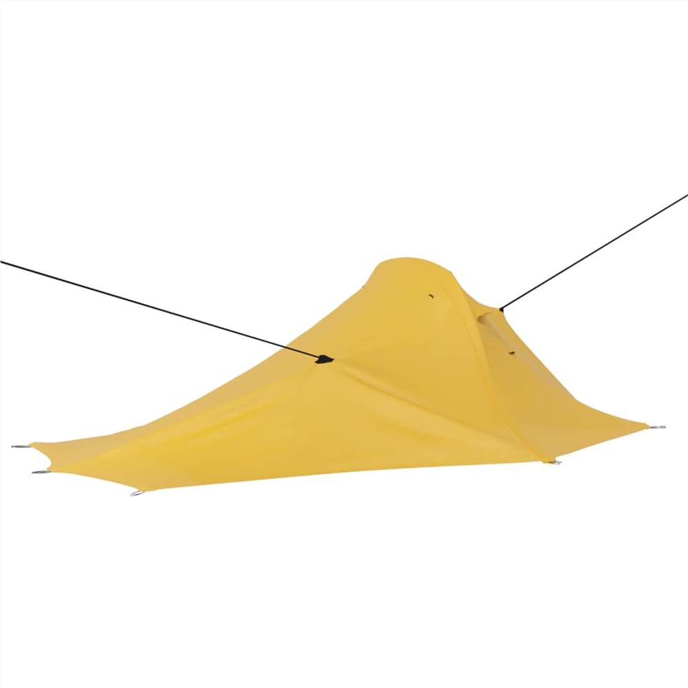 Camping Tent 317x240x100 cm Yellow