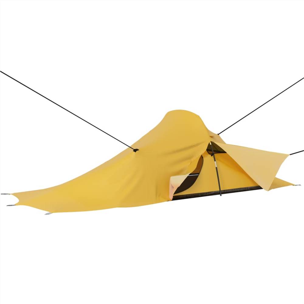 Camping Tent 317x240x100 cm Yellow