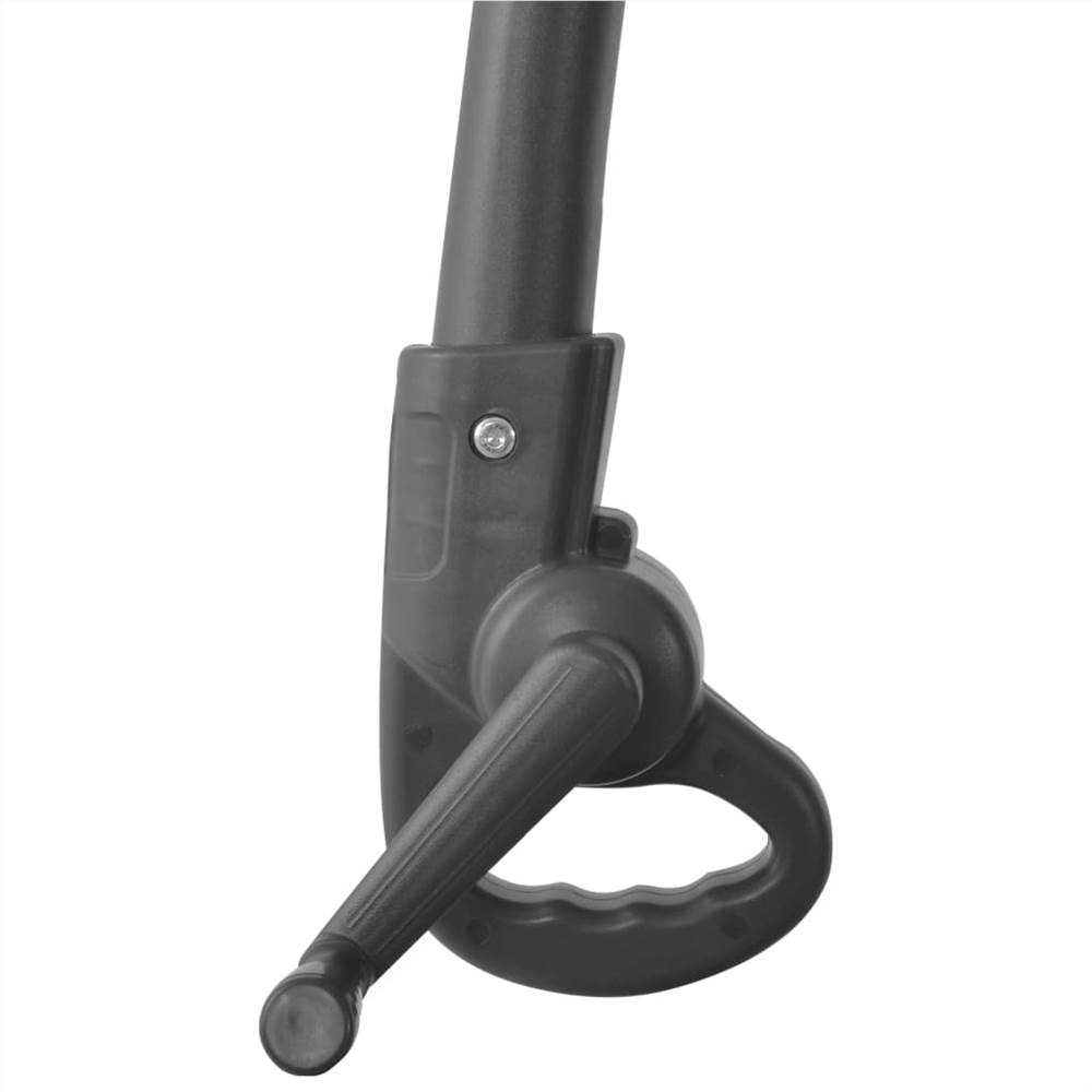 Cantilever Umbrella with Steel Pole 300 cm Bordeaux Red