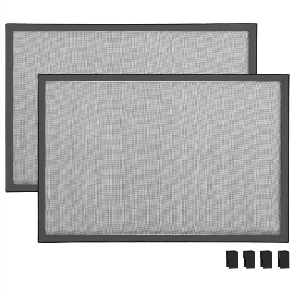 Extendable Insect Screen for Windows Anthracite