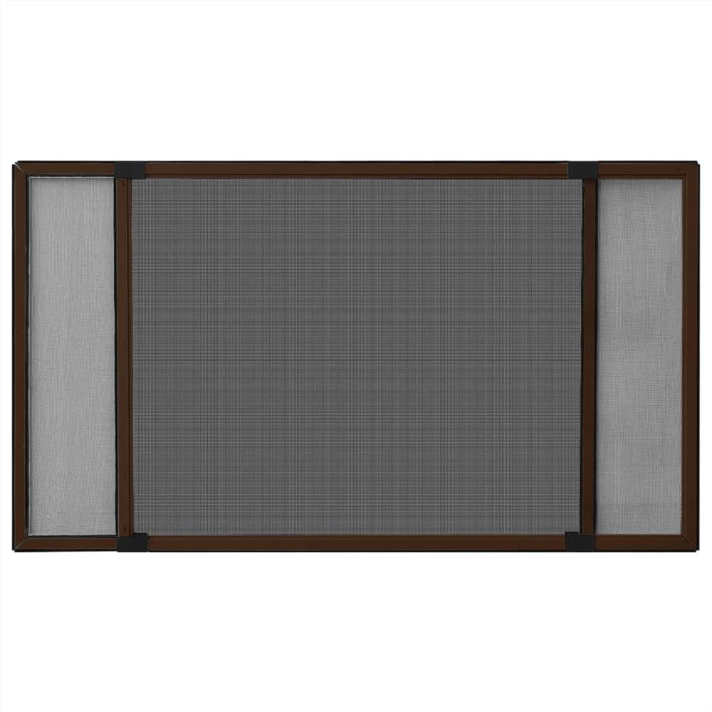 Extendable Insect Screen for Windows Brown