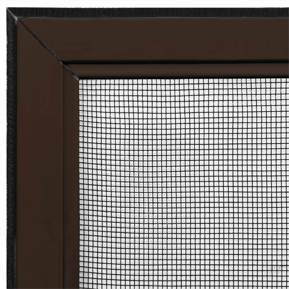 Extendable Insect Screen for Windows Brown