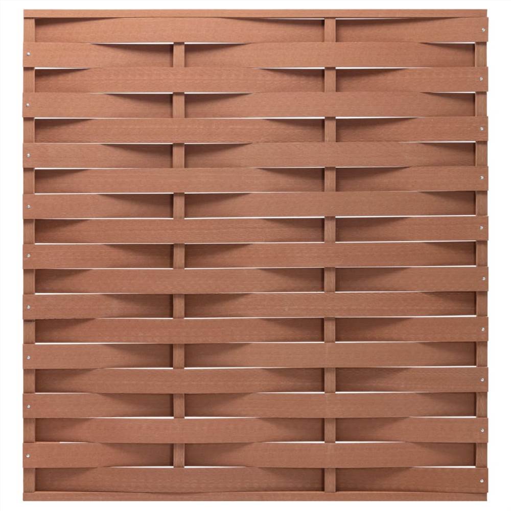 

Fence Panel WPC 170x180 cm Brown