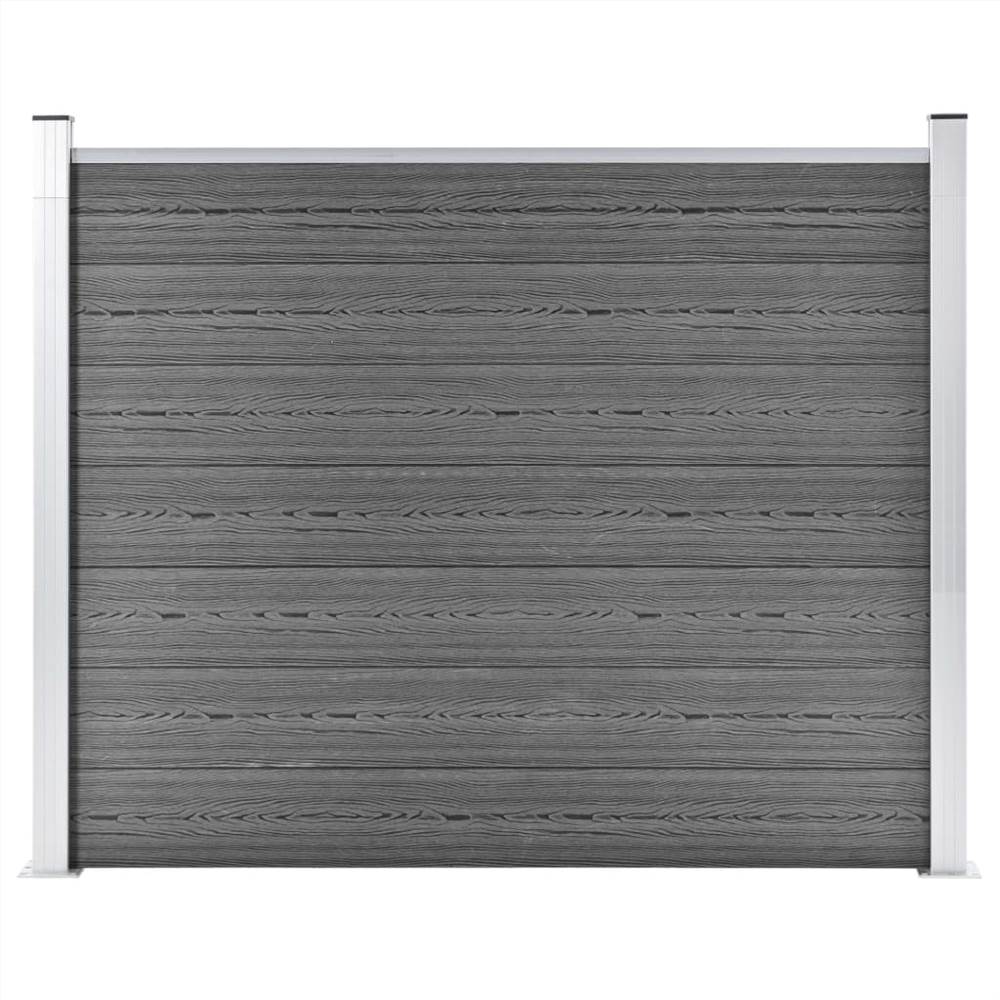 

Fence Panel WPC 180x146 cm Grey