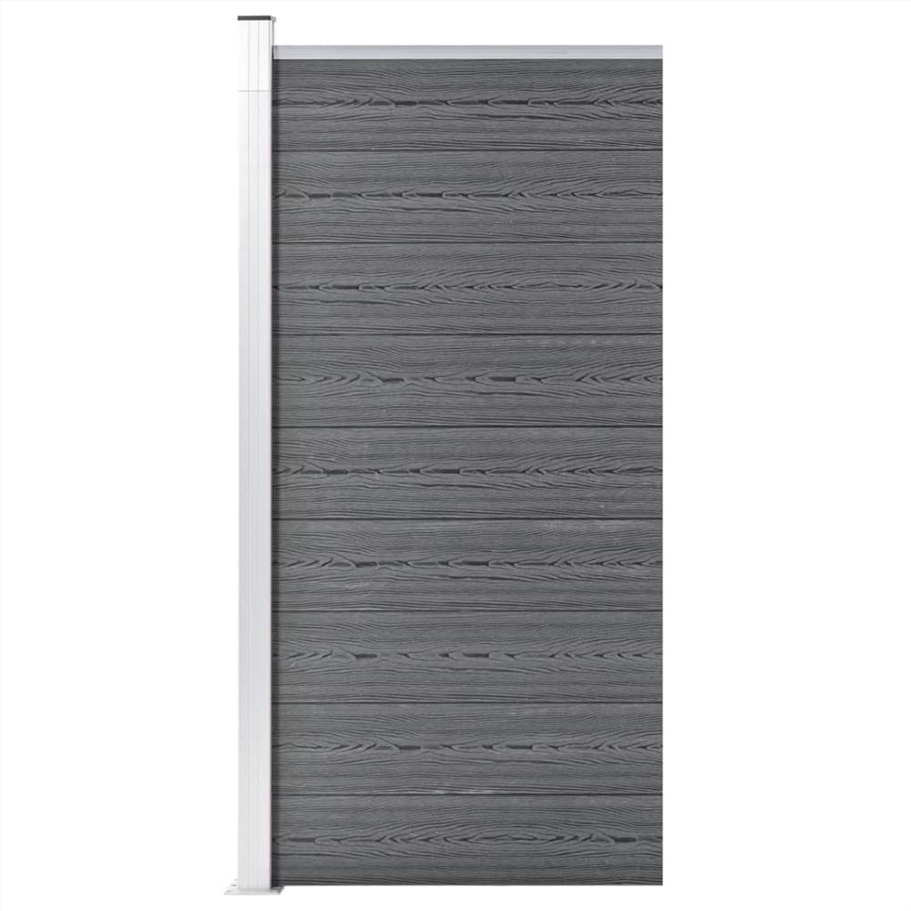 

Fence Panel WPC 95x186 cm Grey