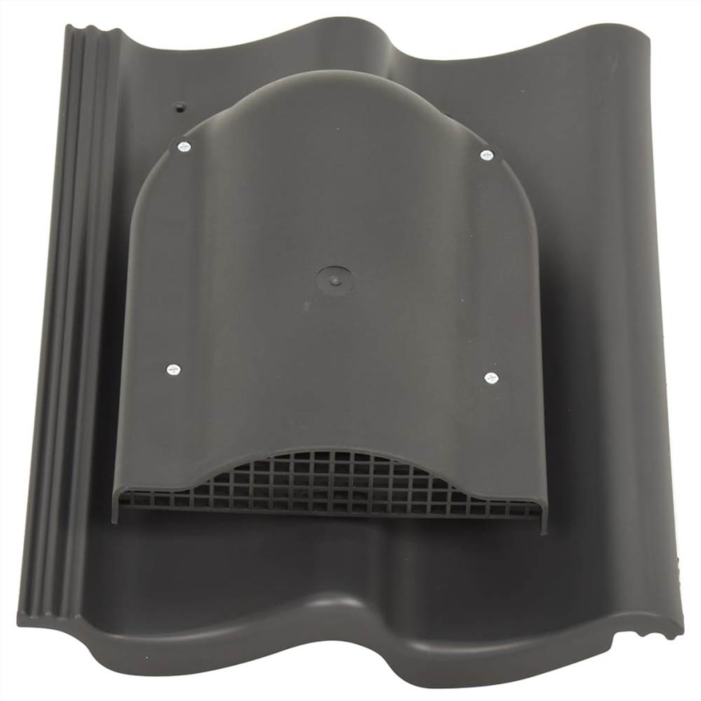 Flat Fan Roof Ventilator Anthracite