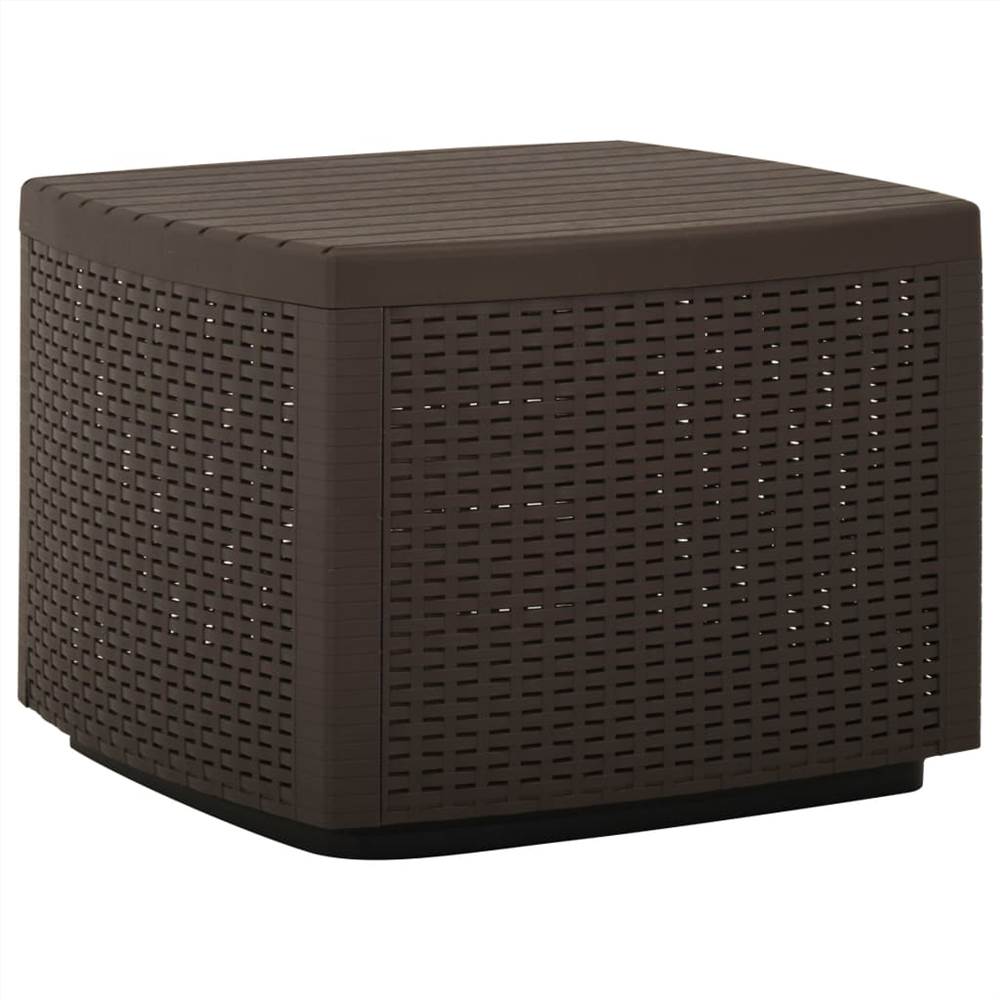

Garden Table Mocha 53x53x40 cm Plastic