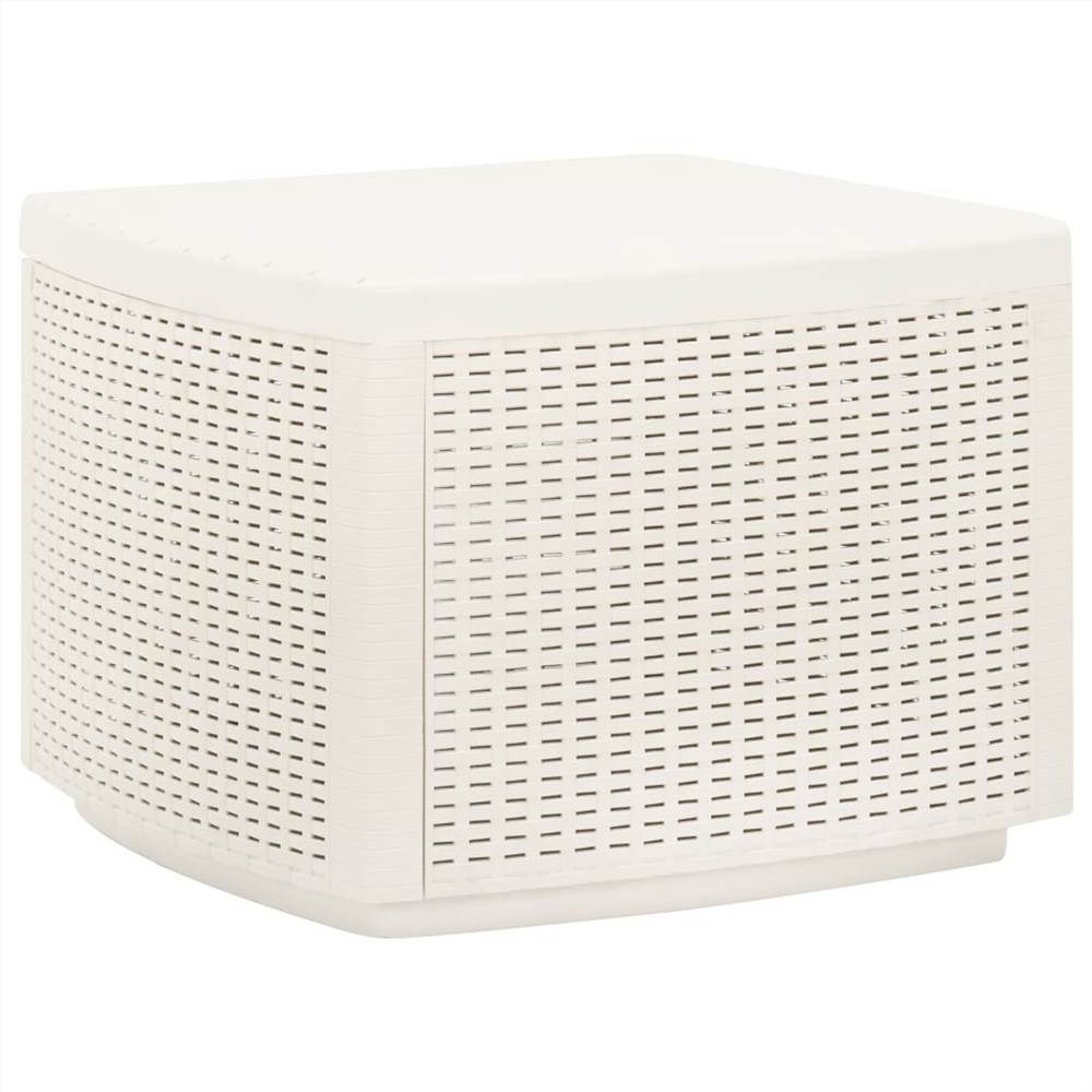 

Garden Table White 53x53x40 cm Plastic