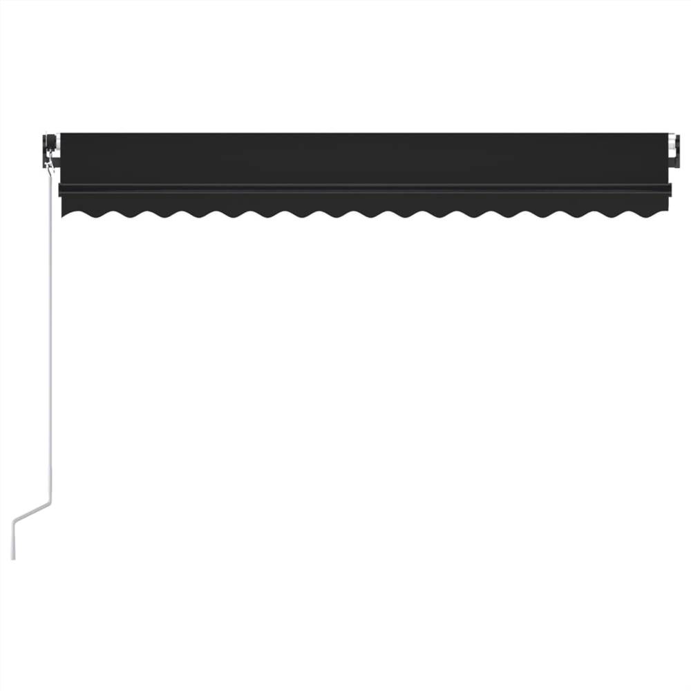 Manual Retractable Awning 450x350 cm Anthracite