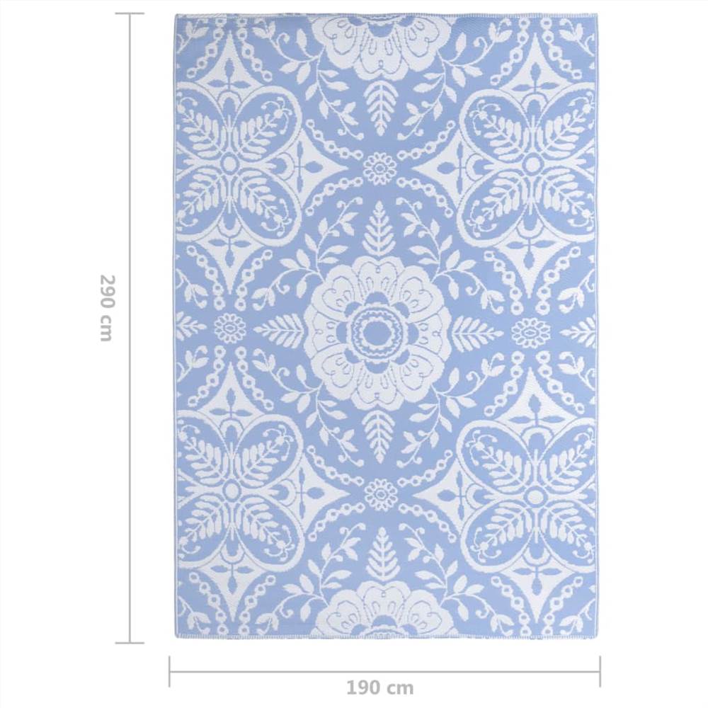 Outdoor Carpet Baby Blue 190x290 cm PP
