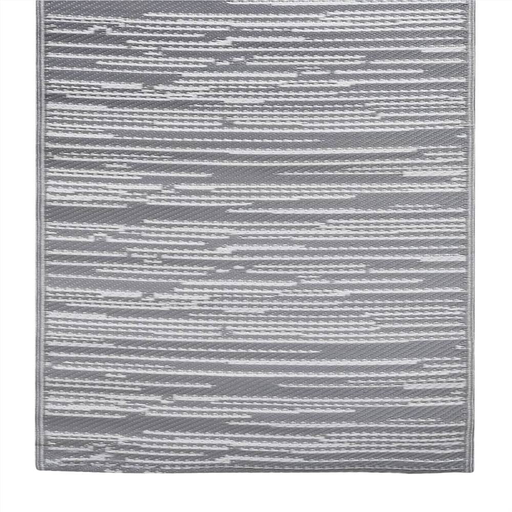 Outdoor Carpet Grey 190x290 cm PP
