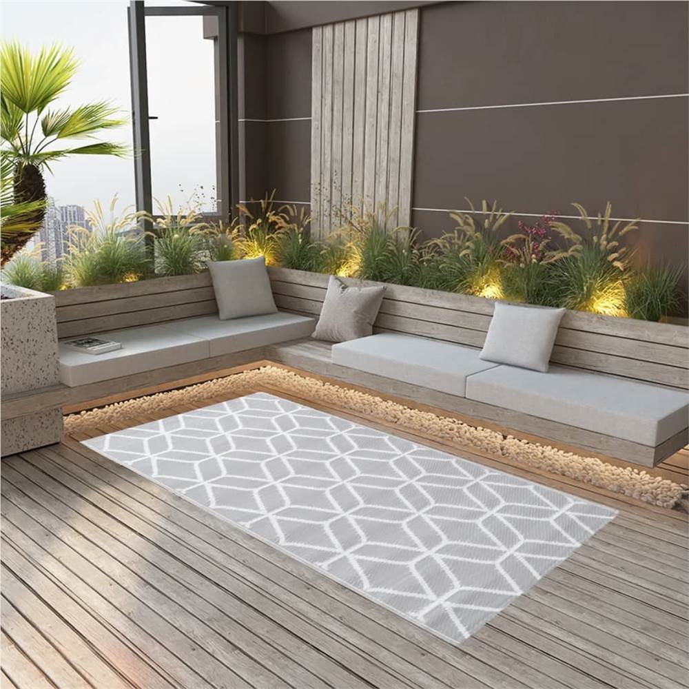 

Outdoor Carpet Grey 80x150 cm PP