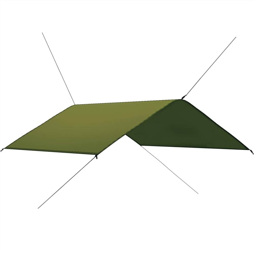 Outdoor Tarp 4x4 m Green