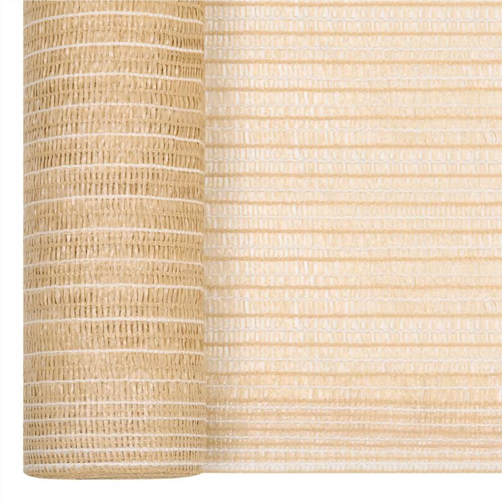 Privacy Net Beige 1.8x25 m HDPE 150 g/m²