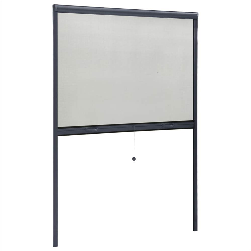 Roll down Insect Screen for Windows Anthracite 120x170 cm