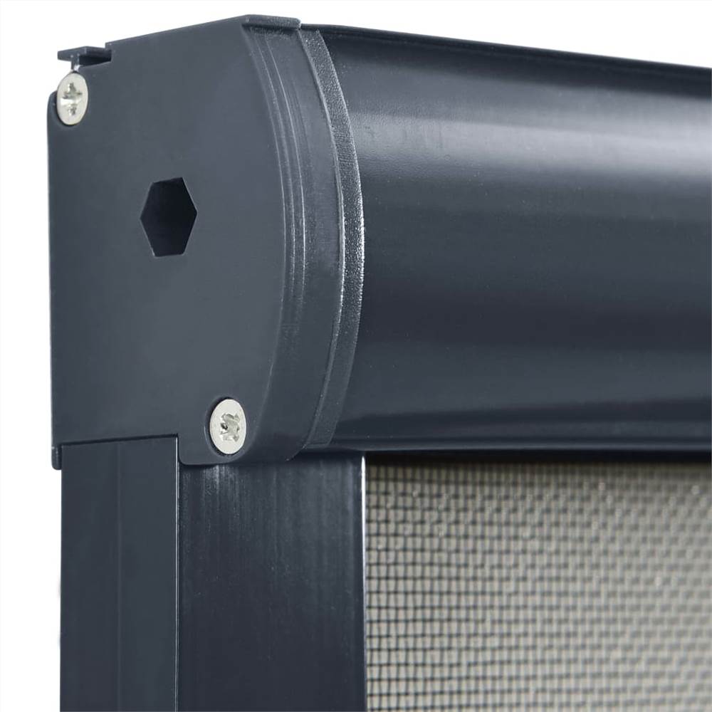 Roll down Insect Screen for Windows Anthracite 120x170 cm