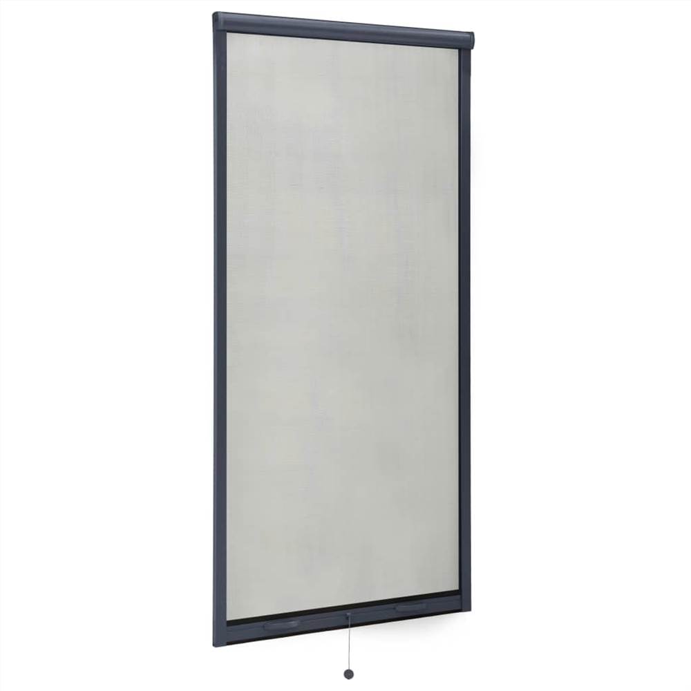 Roll down Insect Screen for Windows Anthracite 80x170 cm