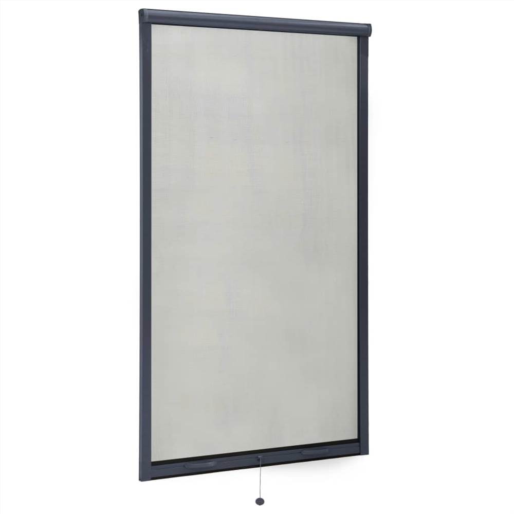 Roll down Insect Screen for Windows Anthracite 90x170 cm