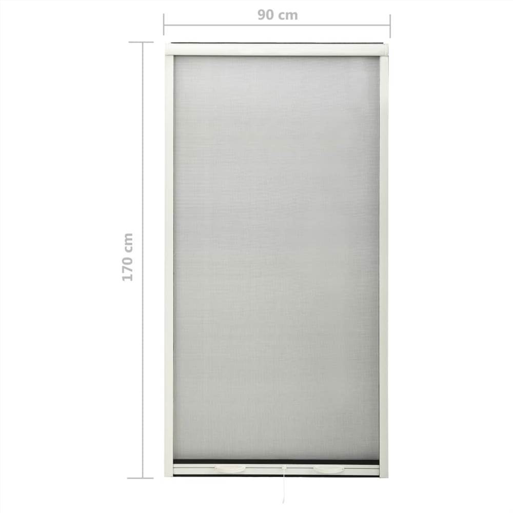 Roll down Insect Screen for Windows White 90x170 cm