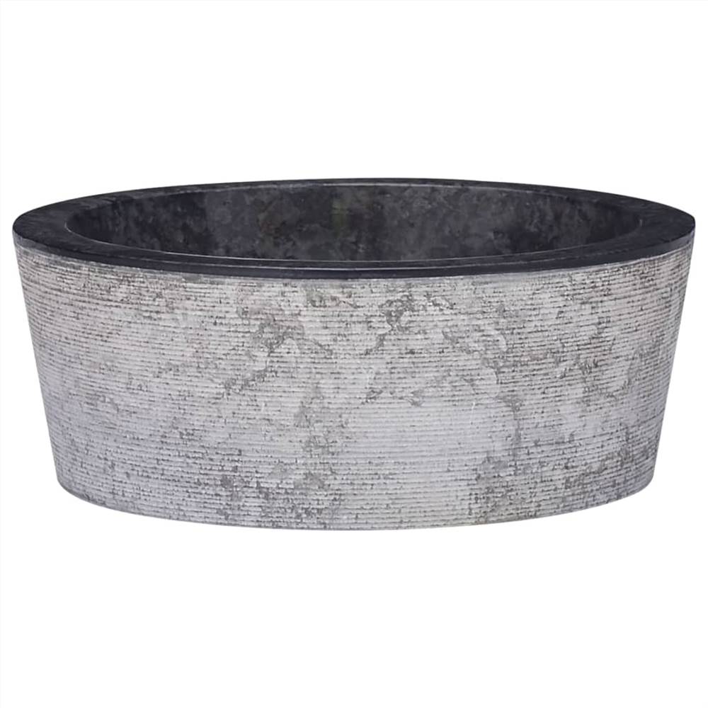 

Sink Black Ø40x15 cm Marble