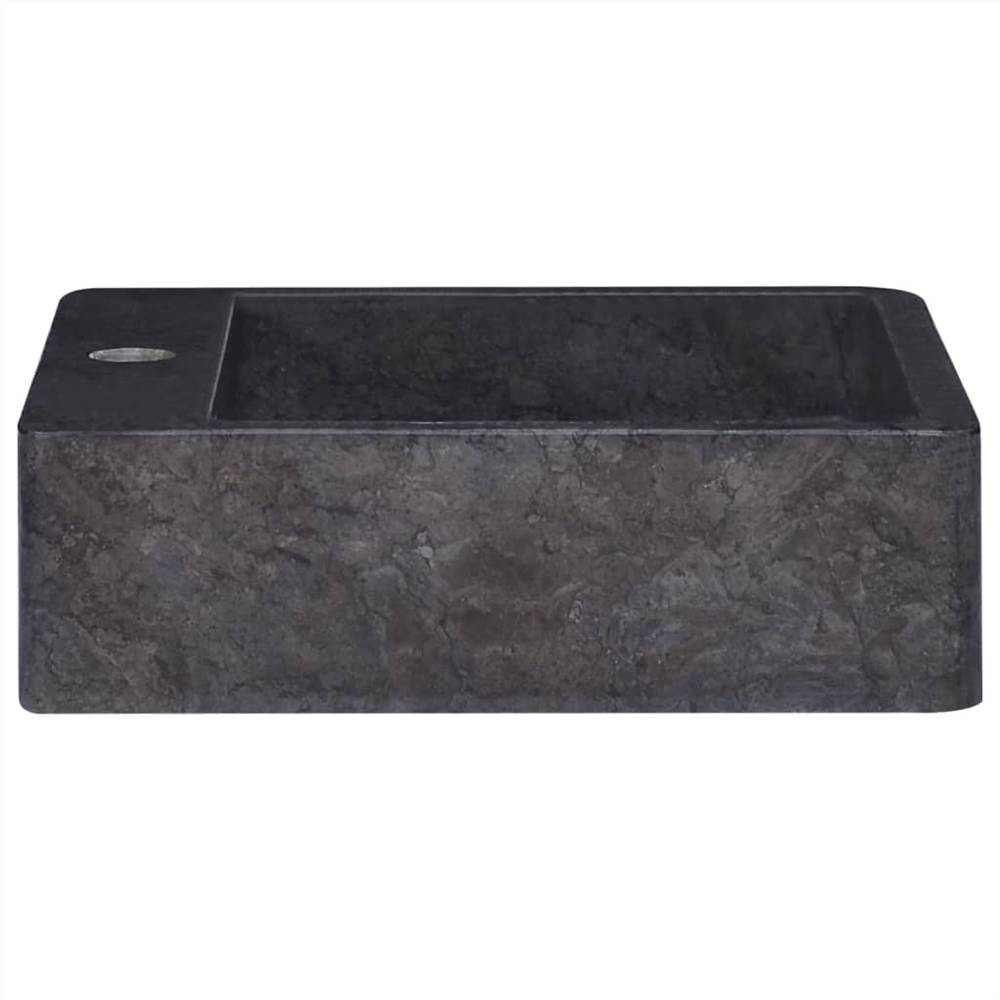 Sink Black 40x40x12 Cm Marble 13 Sink Black 40x40x12 cm Marble