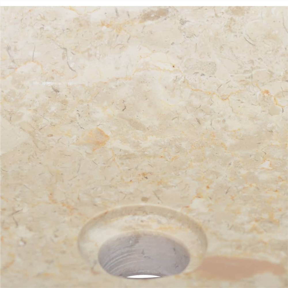 Sink Cream 50x35x10 Cm Marble 13 Sink Cream 50x35x10 cm Marble