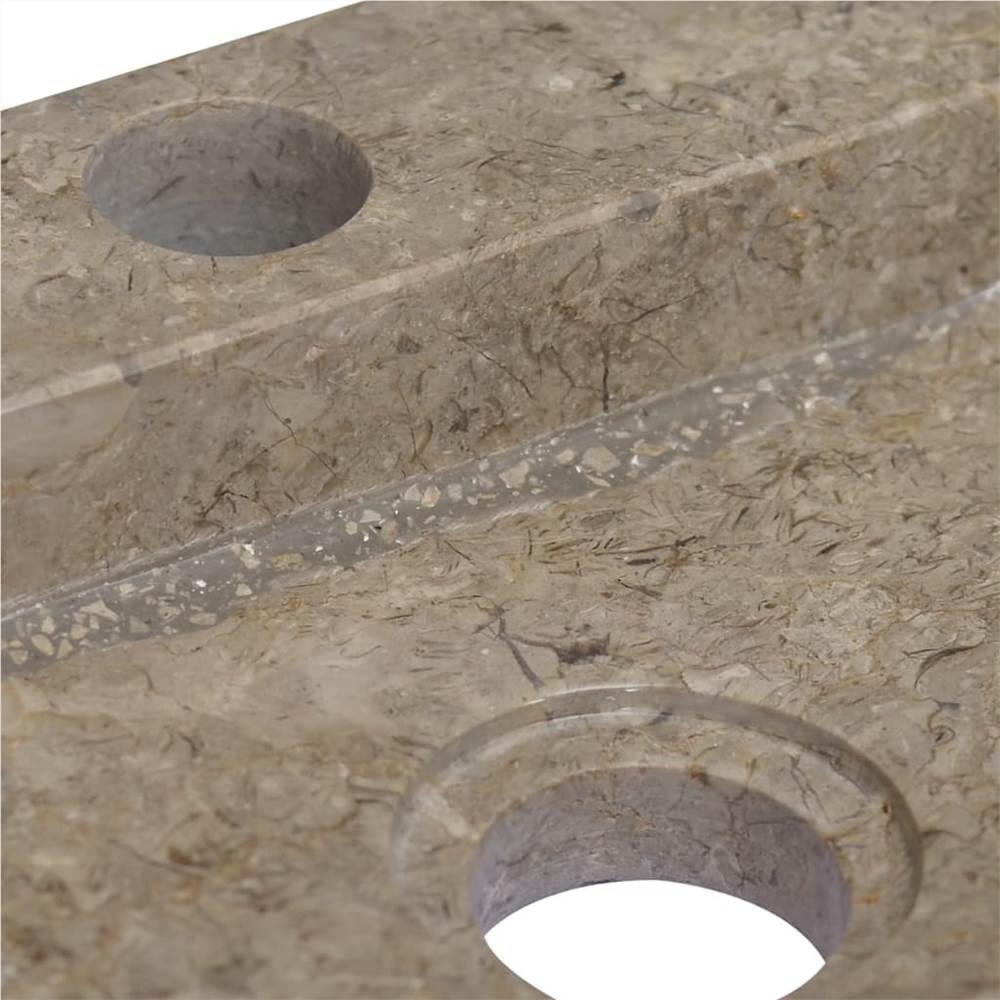 Sink Grey 38x24x6.5 Cm Marble 14 Sink Grey 38x24x6.5 cm Marble