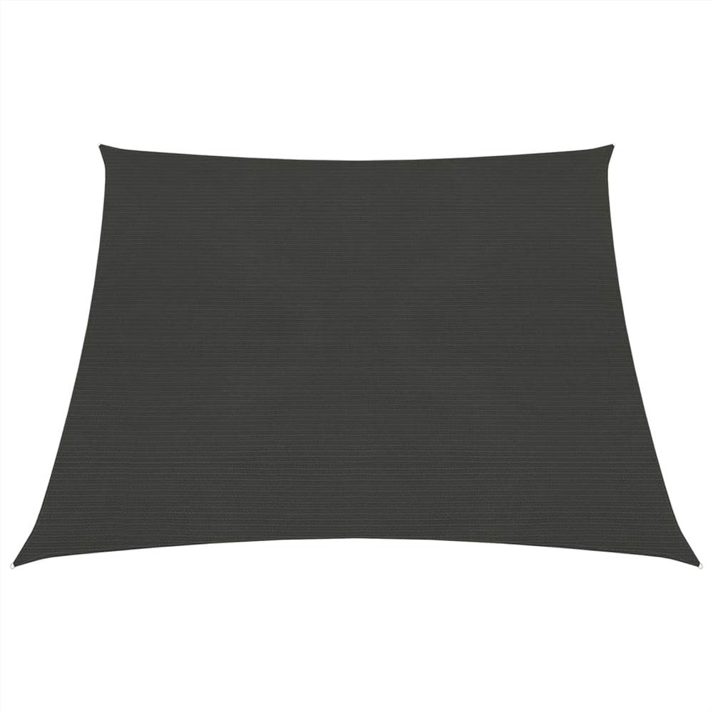 

Sunshade Sail 160 g/m² Anthracite 3/4x3 m HDPE