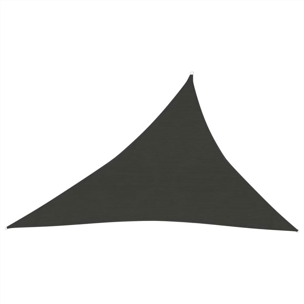 

Sunshade Sail 160 g/m² Anthracite 4x5x6.8 m HDPE