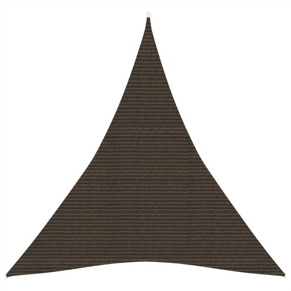 

Sunshade Sail 160 g/m² Brown 3x4x4 m HDPE