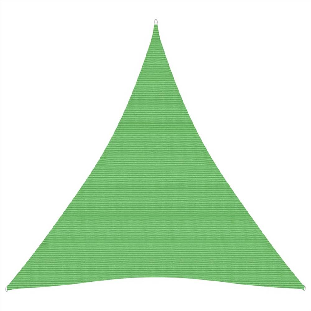

Sunshade Sail 160 g/m² Light Green 3x4x4 m HDPE