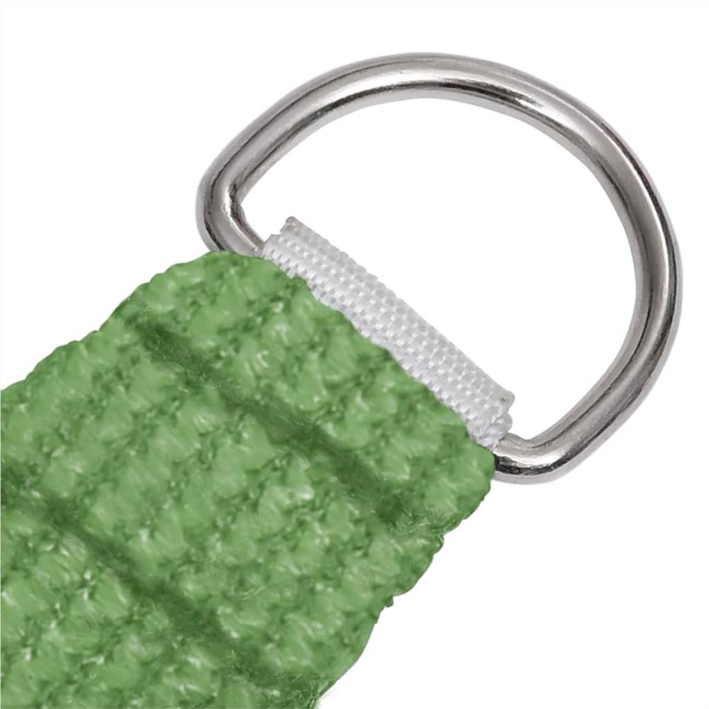 Sunshade Sail 160 g/m² Light Green 4.5x4.5 m HDPE